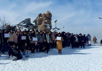 اردوی فرهنگی هنری دانش‌آموزان مدرسه فاطمیه به مناسبت دهه فجر 

