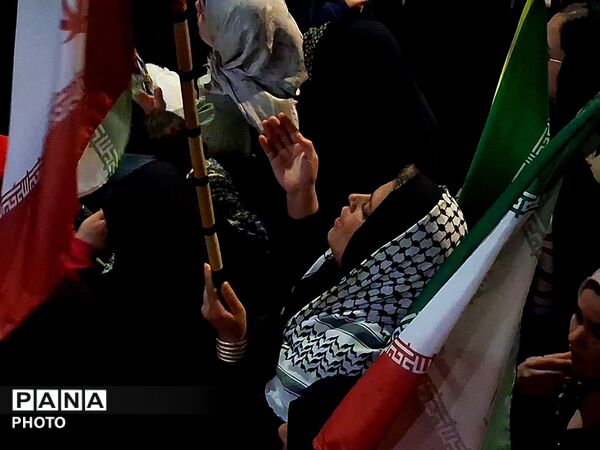 اجتماع مردمی شهرستان کاشمر در محکومیت جنایات رژیم صهیونسیتی 