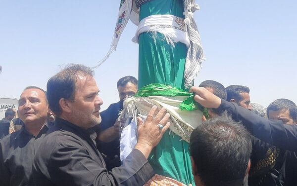 عزاداری روز عاشورای حسینی در روستای حسن آباد بلهر 