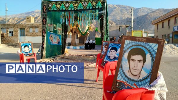 اعزام ۴۰ دانش‌آموز دختر لنده‌ای به مناطق عملیاتی جنوب کشور