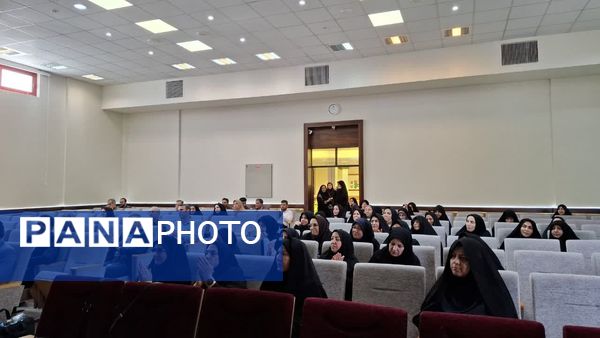 آیین تودیع و تکریم معاون سابق آموزش ابتدایی ناحیه ۶