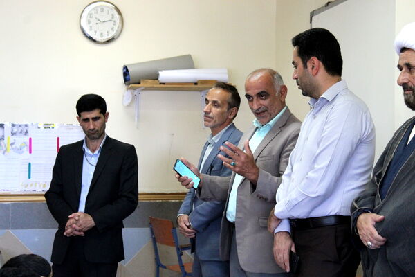 مانور بازگشایی مدارس بندپی شرقی