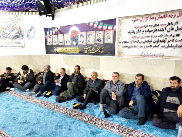 برگزاری مراسم شهرستانی به‌مناسبت تدفین شهیدان نصرالله و صفی‌الدین در شهرستان فیروزکوه