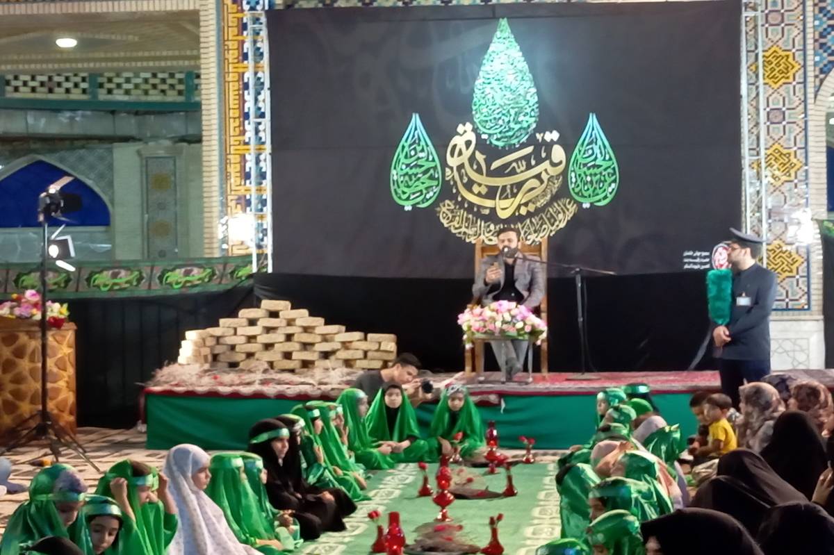 بزرگترین سفره جهانی حضرت رقیه(س) در مشهد اردهال