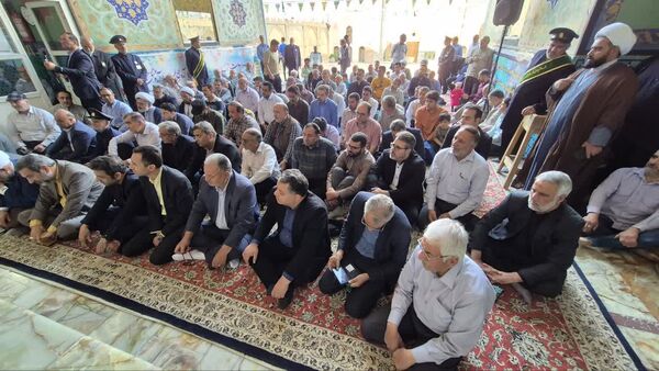 مراسم غبارروبی ضریح مطهر حضرت سلطانعلی(ع) همزمان با میلاد پیامبر(ص) و امام صادق(ع) در مشهد اردهال