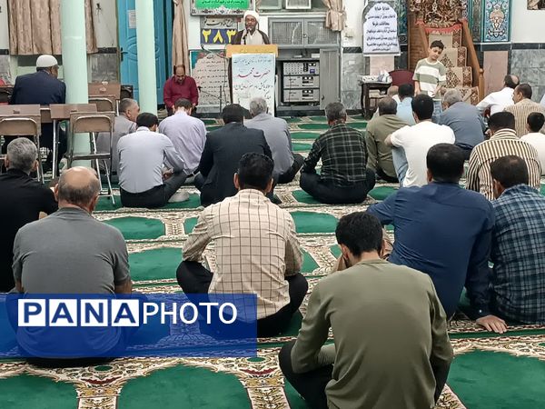 جشن میلاد حضرت محمد(ص) در مسجد صاحب الزمان آشخانه