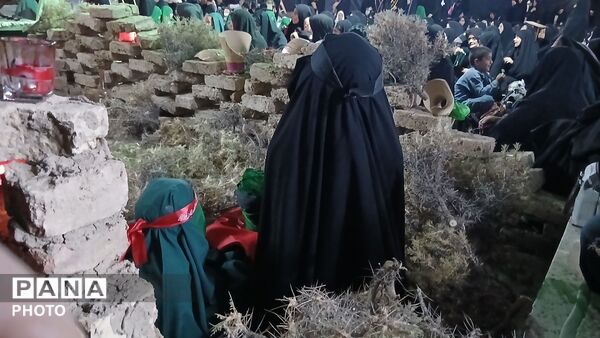 سرتشنیز در سوگِ دردانه حسین (ع)