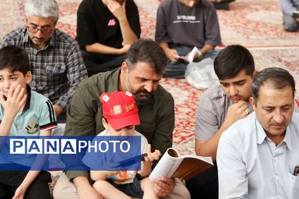  مراسم دعای پر فیض عرفه و مناجات عاشقانه امام حسین(ع) در زیارتگاه شهید آیت ا... مدرس(ره)