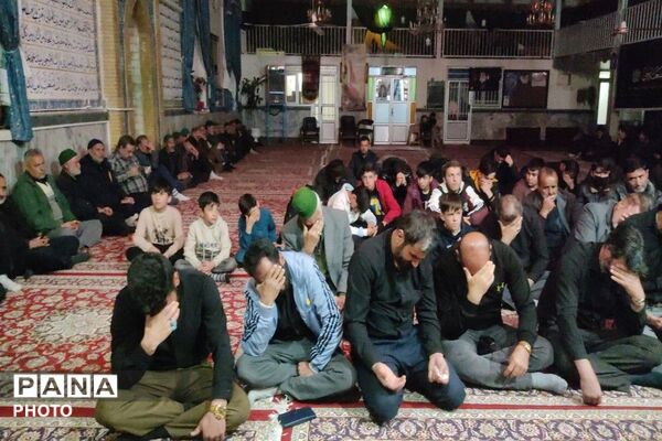مراسم شهادت قائد امت در شهر بار نیشابور