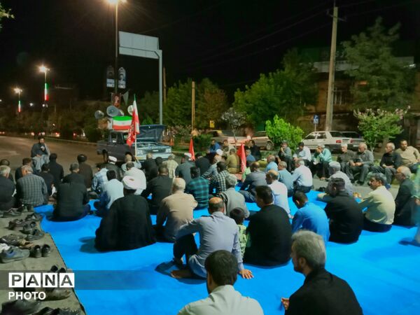 صد و چهل و هفتمین شب از موج تجمعات مردمی در کامیاران