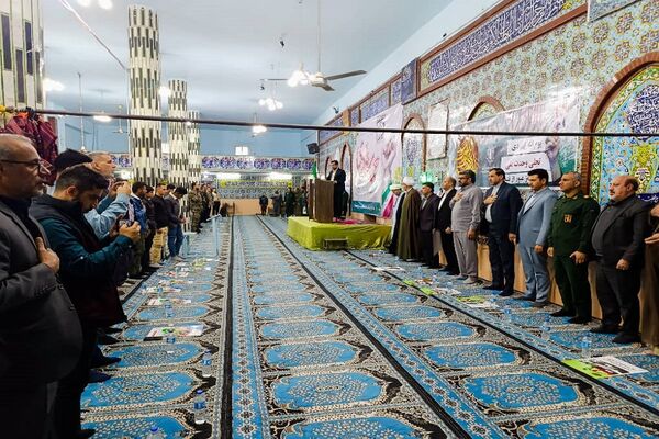 بزرگداشت حماسه ۹ دی در شهرستان حمیدیه