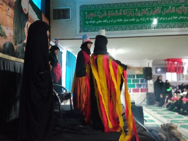 همایش نینوایی‌ تجدید یاد شهدا در مسجد جامع صاحب الزمان 