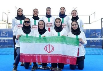 ‌صعود تیم‌های ملی پدل ایران به نیمه‌نهایی قهرمانی آسیا