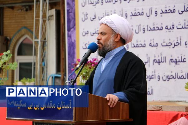 برگزاری با شکوه نماز عید فطر در صفادشت ملارد 