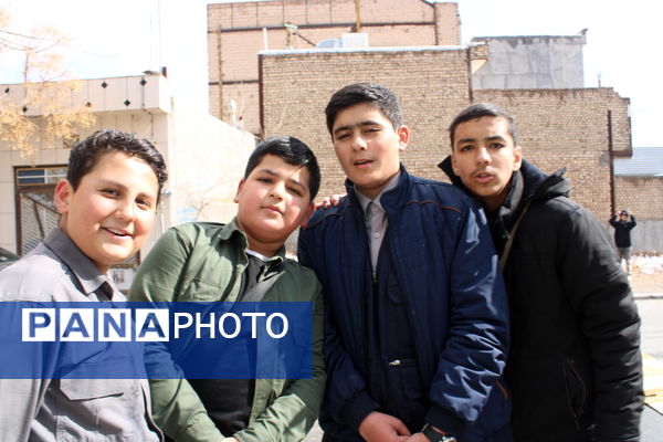 راهپیمایی یوم الله ۲۲ بهمن ماه در شهرستان خلیل‌آباد