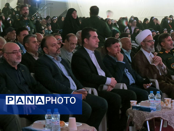 حضور معاون پرورشی و فرهنگی وزیر آموزش و پرورش در آیین اعزام دانش‌آموزان به راهیان نور