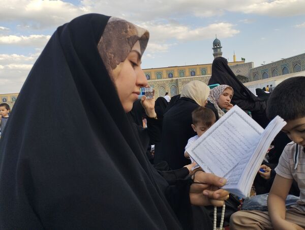 برگزاری مراسم پر فیض دعای عرفه در حرم مطهر رضوی