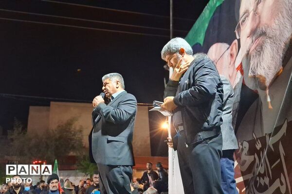 مردم باشت تا زمان پیروزی نهایی در خیابان‌ها میدان‌داری می‌کنند