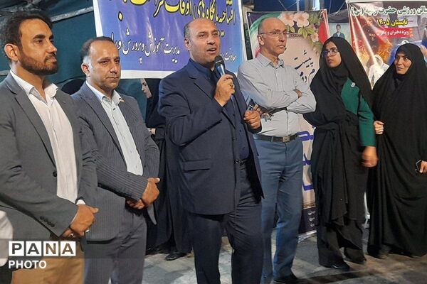 افتتاح پایگاه‌های اوقات فراغت تابستانی با شعار «هر دانش‌آموز یک مهارت» در شهرستان ورامین