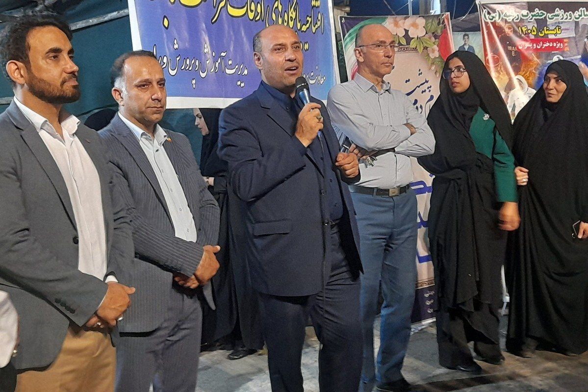 افتتاح پایگاه‌های اوقات فراغت تابستانی با شعار «هر دانش‌آموز یک مهارت» در شهرستان ورامین