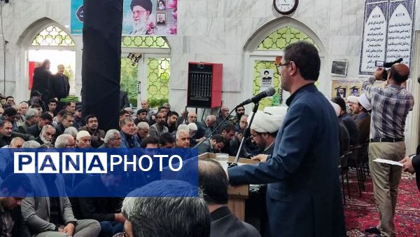 گرامیداشت شهدای‌خدمت در مسجد جامع شهرستان قروه