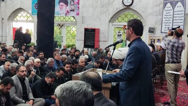 گرامیداشت شهدای‌خدمت در مسجد جامع شهرستان قروه