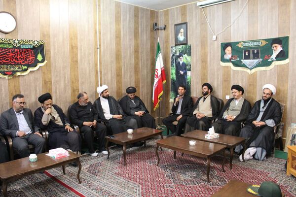 آیین سنگرسپاری رئیس اداره تبلیغات اسلامی شهرستان سامان