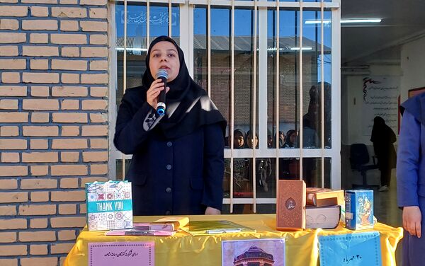 مراسم بزرگداشت حافظ در مدرسه دارالفنون رزن
