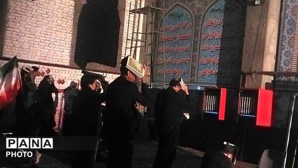 مراسم شب ۲۳ ماه رمضان در مسجد جامع نیشابور 