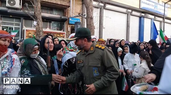 اجتماع و رزمایش بزرگ 2000 نفری دختران جانفدای اهر