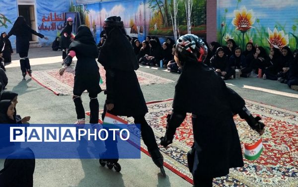 گرامیداشت هفته تربیت بدنی در دبیرستان فیاض 