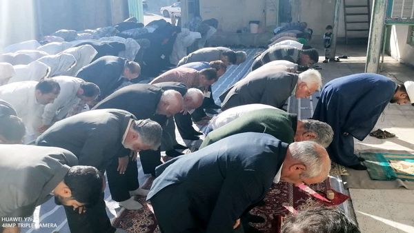 اقامه نماز عید فطر در دهستان کریک