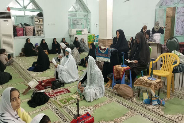 تجلیل از دختران هیات علی اکبر و پایگاه شهدا شبانکاره