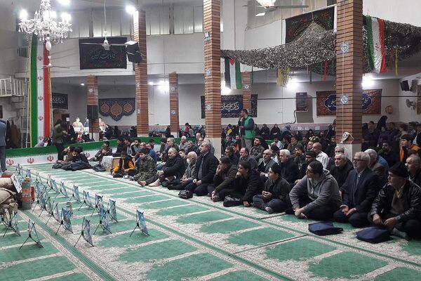 مراسم یادواره شهدای گمنام در شهرری