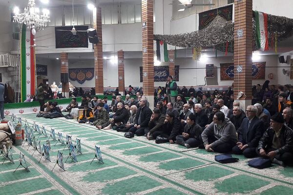 مراسم یادواره شهدای گمنام در شهرری