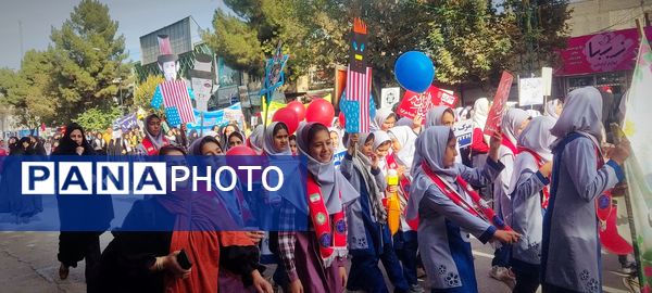 راهپیمایی ۱۳ آبان در خراسان رضوی