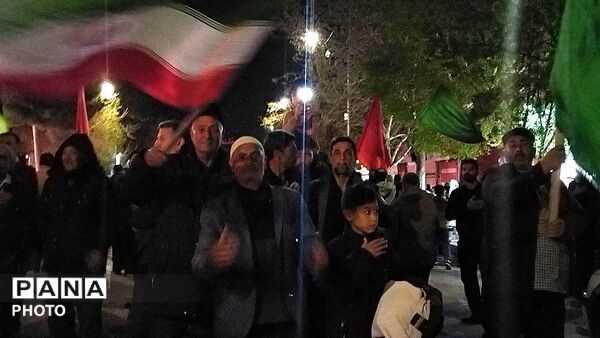 هیئت روستای اردمه در سی و یکمین روز از آغاز جنگ رمضان