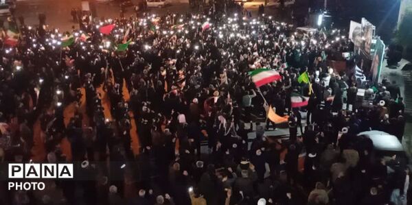 تجمع مردمی شهرستان کردکوی در تجدید بیعت با رهبر معظم انقلاب