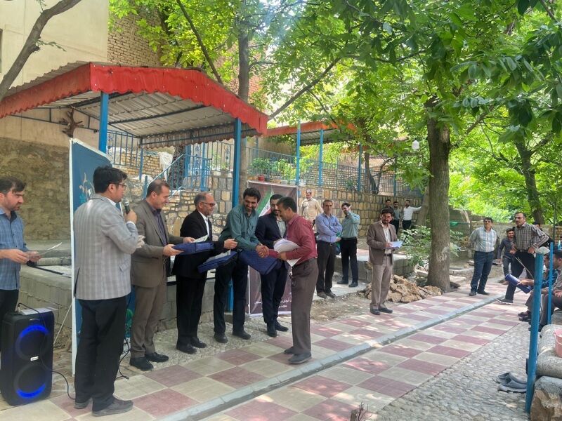 مراسم تجلیل از همکاران فعال حوزه پرورشی شهرستان‌های مانه و سملقان در بوم گردی زو علیا