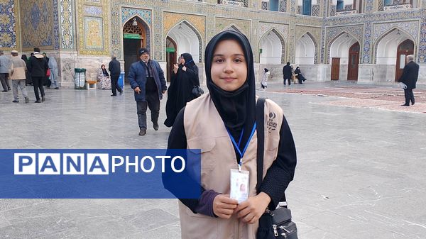 کاروان زیارتی دختران حضرت زهرا (س) در مشهد مقدس 