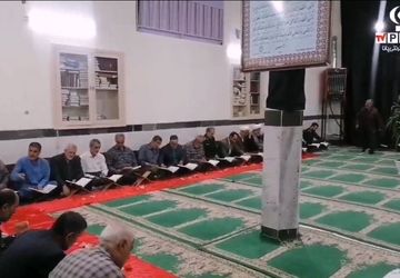 ششمین محفل انس با قران کریم در شهر دیباج