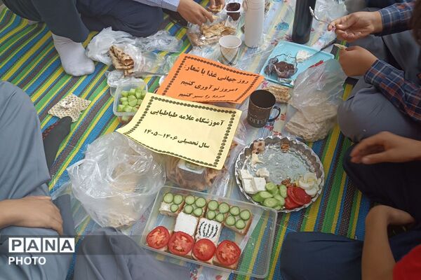 به وقت سلامتی؛ پیوند روز جهانی غذا و تخم‌مرغ در دبستان علامه طباطبایی (ره)