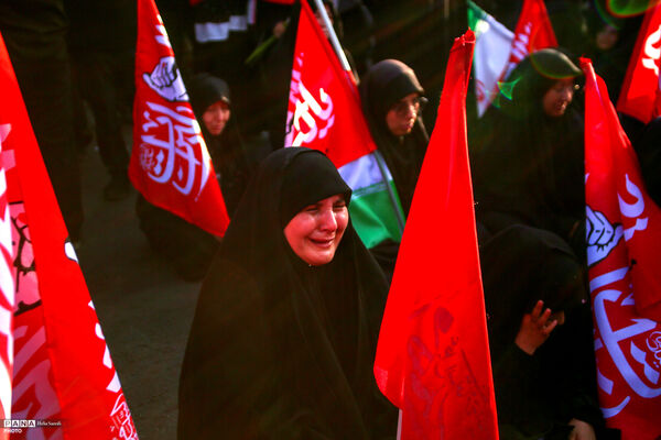 مراسم تشییع پیکر مطهر رهبر شهید انقلاب در تهران - 4