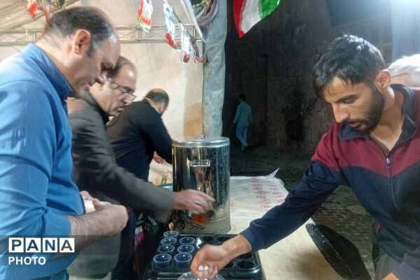 برپایی موکب معاونت پرورشی و تربیت‌بدنی در میدان نماز شهرری