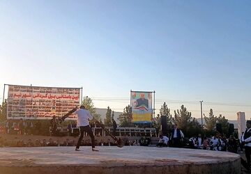 آیین باستانی 2 هزار ساله‌ بیل‌گردانی در شهر نیم‌‌ور