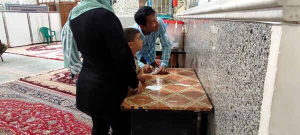 انتخابات ریاست‌جمهوری در بقعه متبرکه بی‌بی شطیطه نیشابور