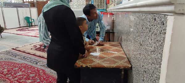 انتخابات ریاست‌جمهوری در بقعه متبرکه بی‌بی شطیطه نیشابور