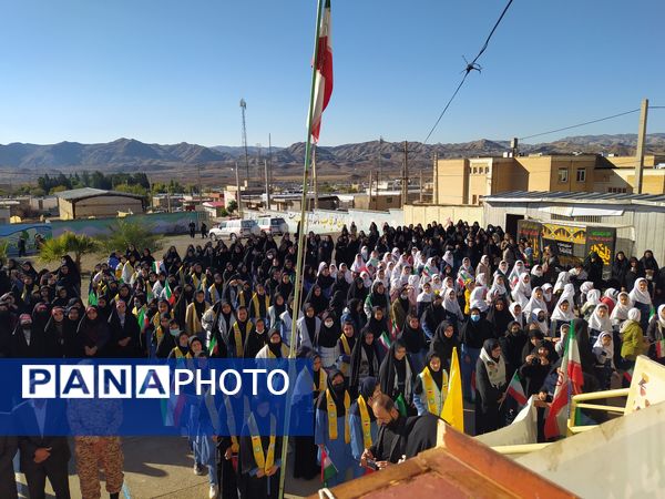 بدرقه شهید گمنام در بخش زرین‌آباد ایلام