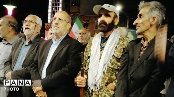 هفتادمین قرار شبانه مردم انقلابی کوهدشت، در دفاع از وطن و بیعت با رهبری