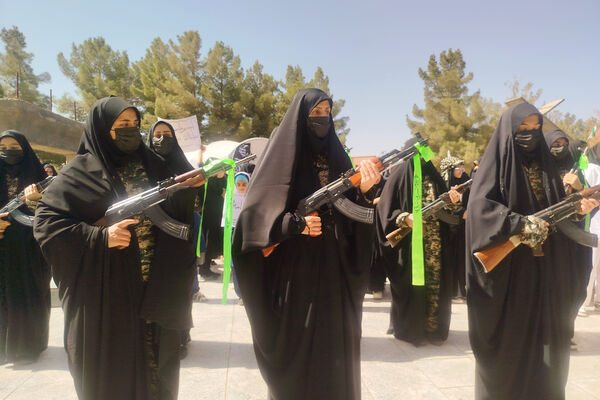 اجتماع باشکوه جان‌فدایان در شهر بهمن